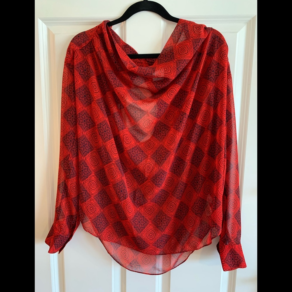 CAbi long sleeve blouse